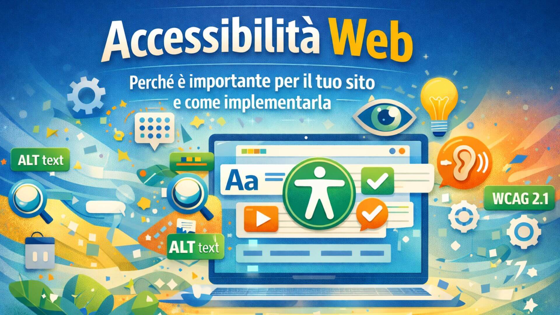 Accessibilità siti web perché è importante per il tuo sito e come implementarla