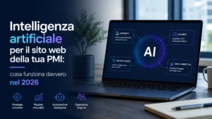 Intelligenza artificiale per il sito web della tua PMI cosa funziona davvero nel 2026